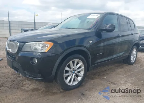 2013 BMW X3 xDrive28I z USA, uszkodzony, nr VIN 5UXWX9C51D0D06455